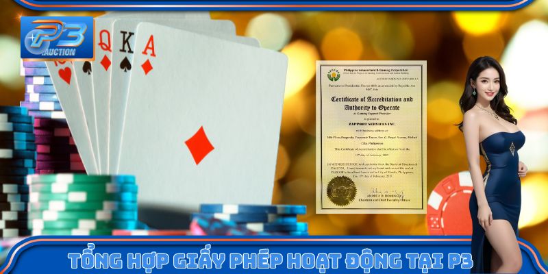 Tổng hợp giấy phép hoạt động tại P3