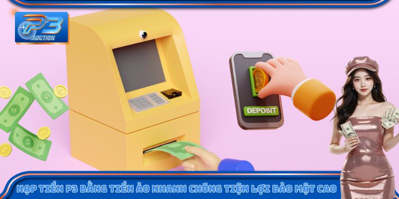 Nạp tiền P3 bằng tiền ảo nhanh chóng tiện lợi bảo mật cao