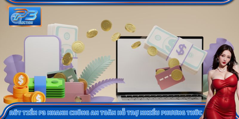 Rút tiền P3 an toàn nhanh chóng với những lưu ý quan trọng