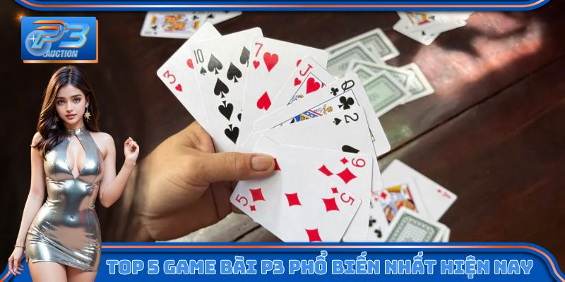 Top 5 game bài P3 phổ biến nhất hiện nay